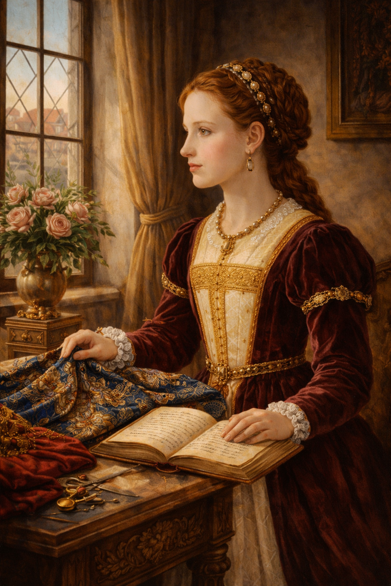 Юная Филиппина в своем доме. Создано ИИ 