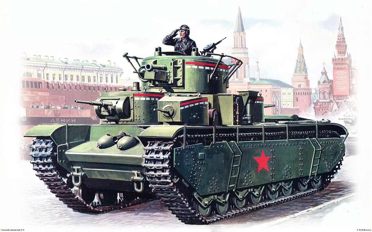 Т-35: «Сухопутный линкор»