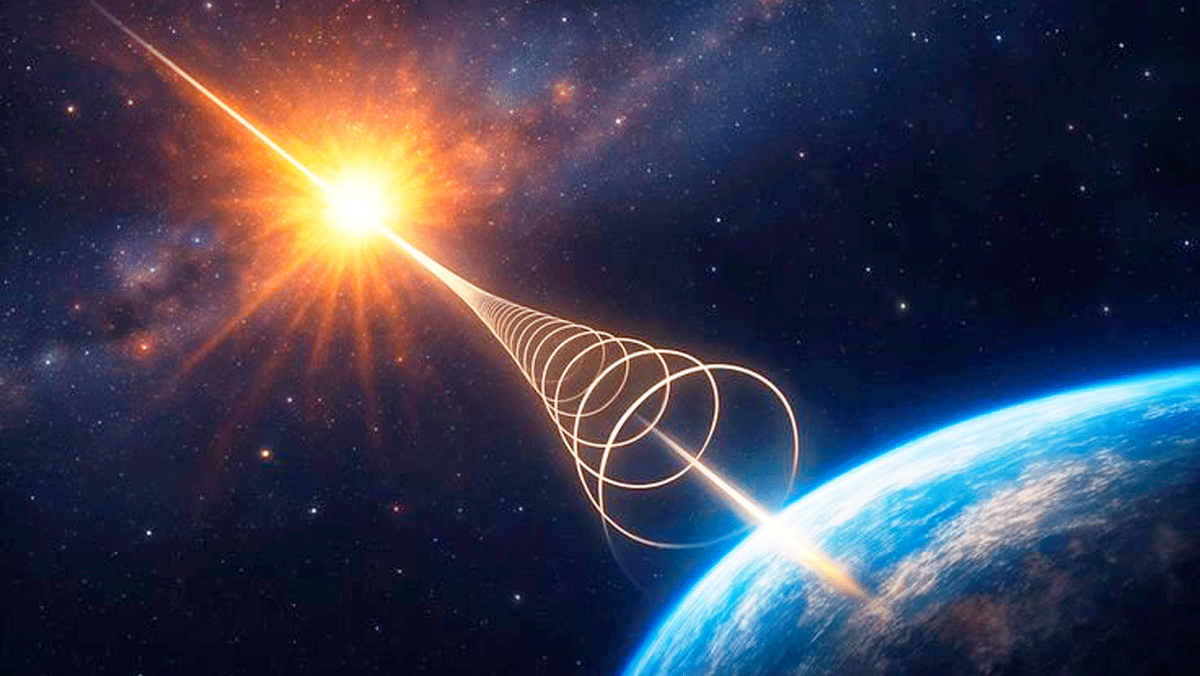 Повторяющийся сигнал из далёкой галактики с периодом около 16 дней зафиксирован астрономами и его природу продолжают изучать