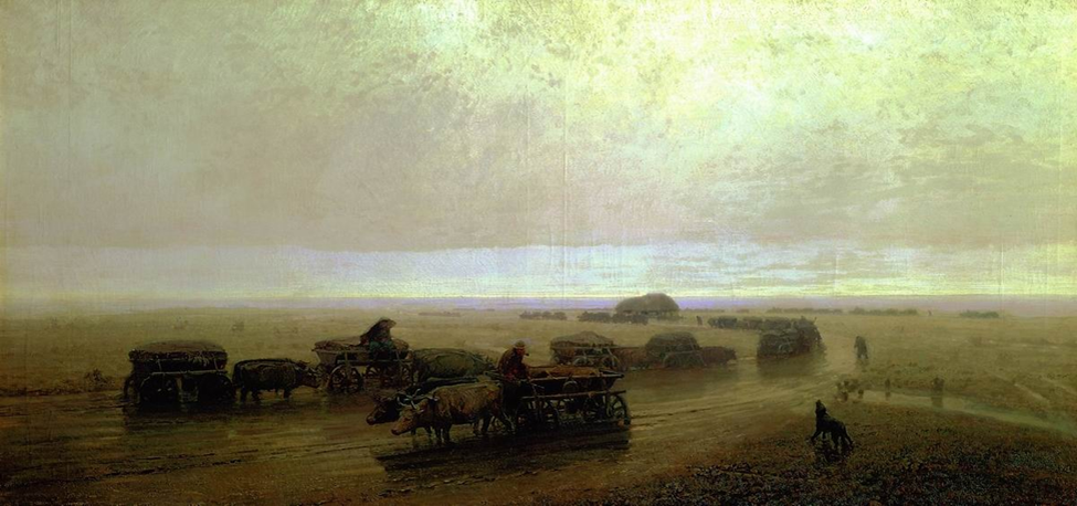 Чумацкий тракт в Мариуполе. 1875 год