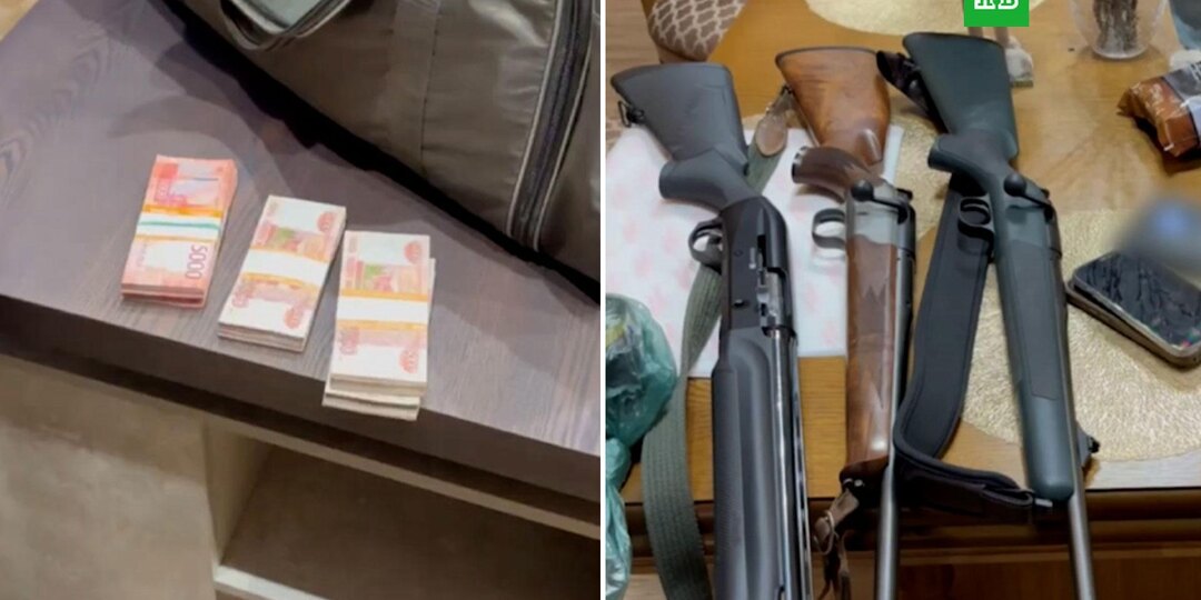 При обыске у главы Западно-Сибирской железной дороги нашли оружие и пачки денег