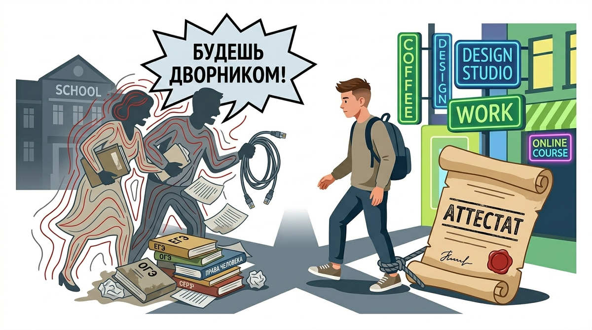 9 классов окончил, зачем мне дальше учится, время только тратить? Могу идти работать 