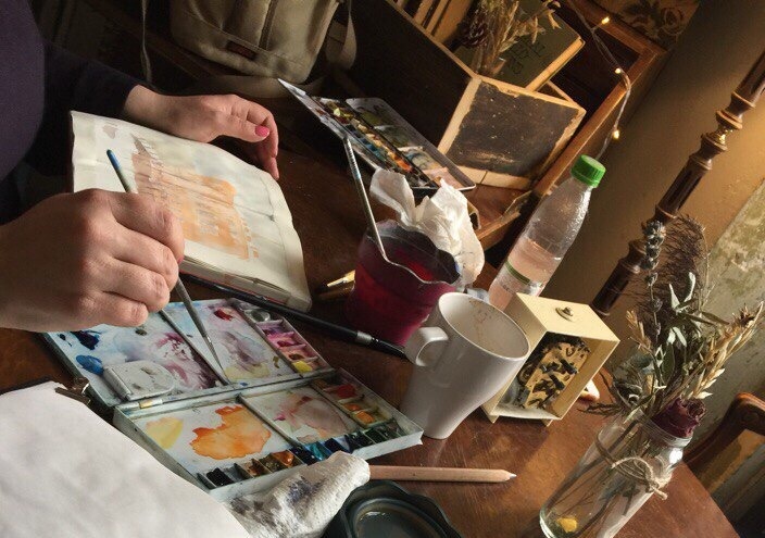 В питерском кафе