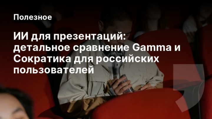    ИИ для презентаций: детальное сравнение Gamma и Сократика для российских пользователей