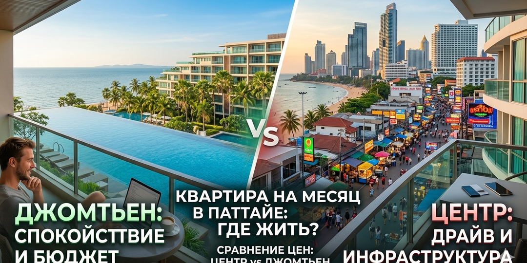 Не дайте себя обмануть: почему переплата за квартиру в центре Паттайи - это ошибка
