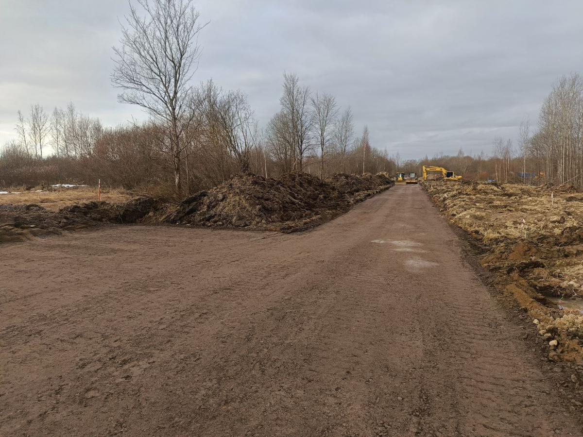 Стройка проекта Негород Павловск 
