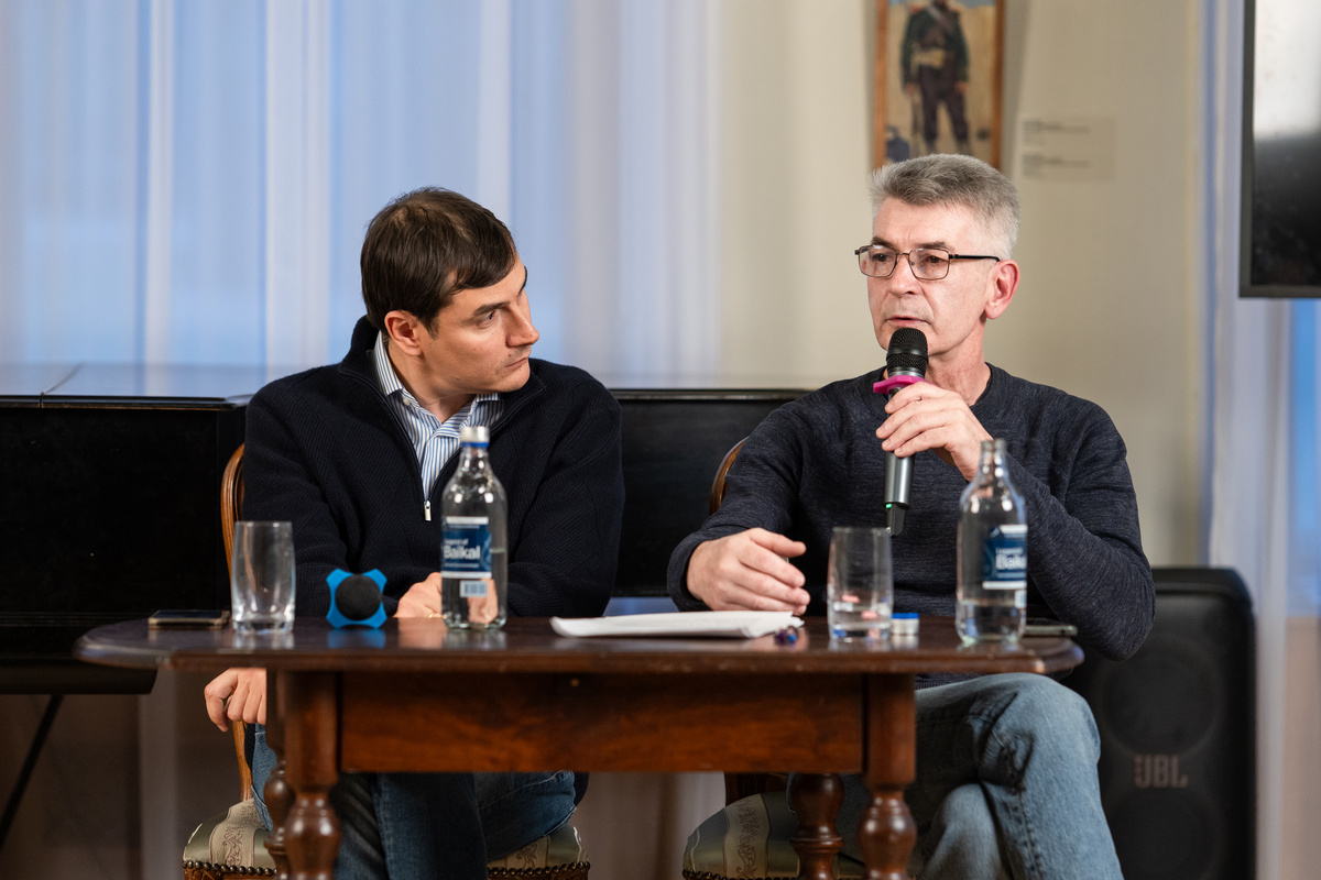 Первое заседание писательского клуба «Черновик», фото: Александр Зенкин
