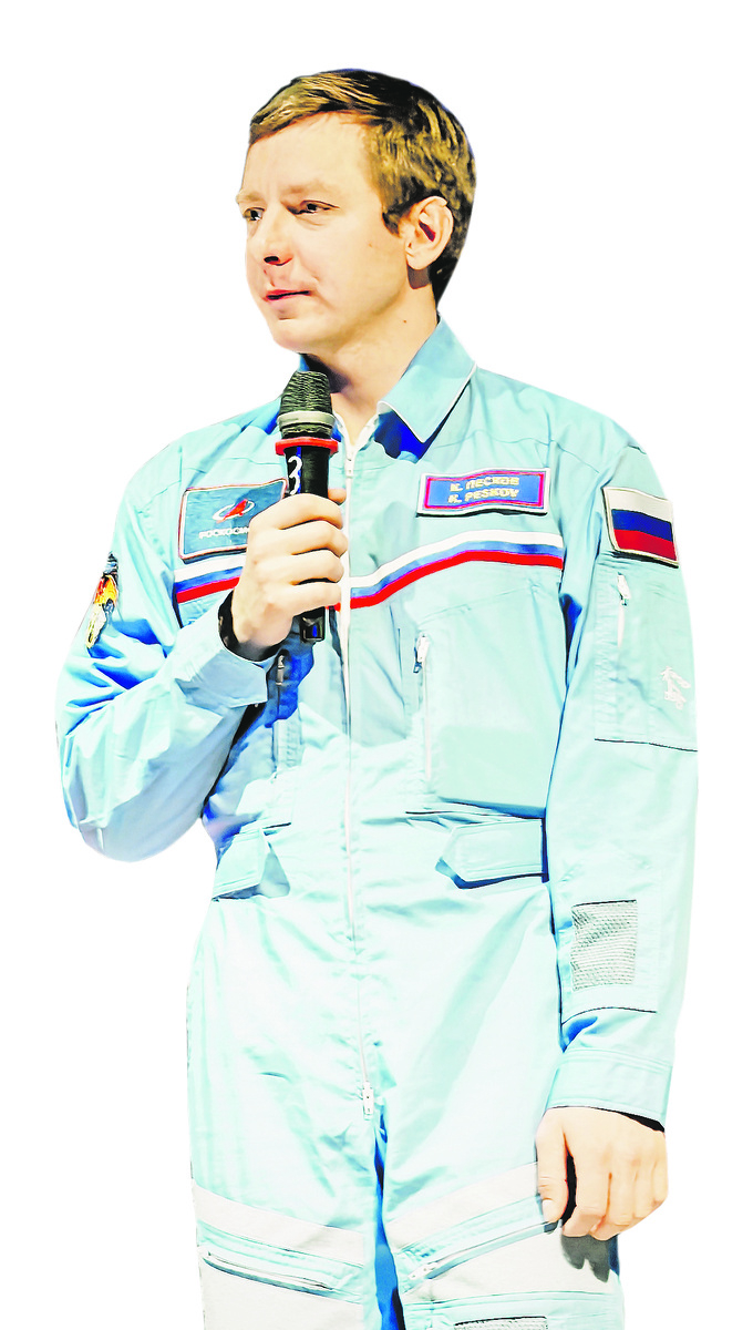 Кирилл Песков на встрече с земляками. Фото Натальи Алексеевой