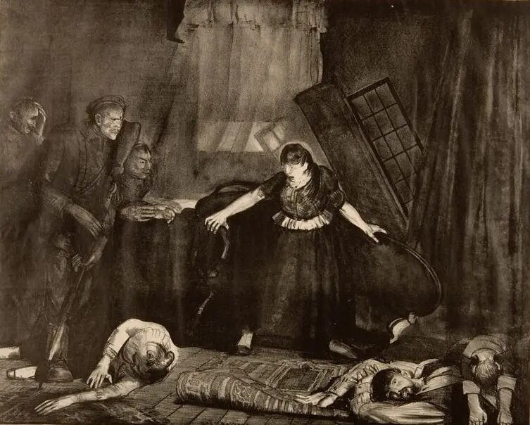     Джордж Уэсли Беллоуз. Последняя жертва. Серия «Война». 1918