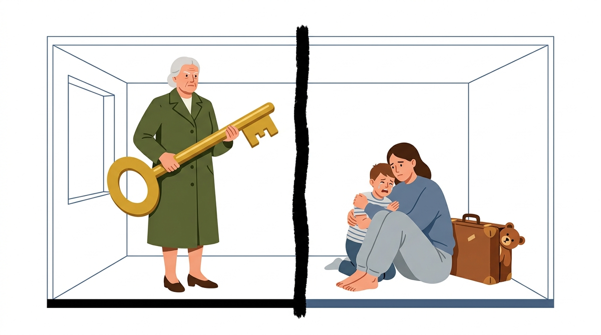 По закону — можно, по совести — предательство? Как свекровь выселяет внука из квартиры ради новой семьи сына»