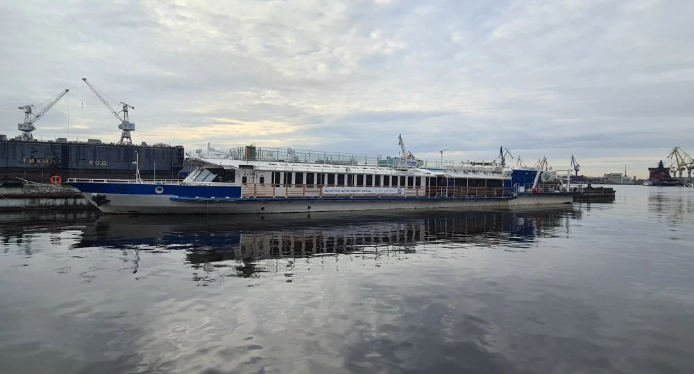 Вот она — «Чайка», самое первое в России речное пассажирское судно на сжиженном природном газе.