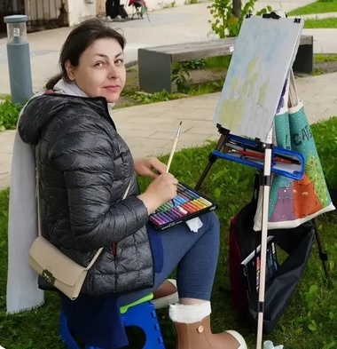 Оксана Андреева. Источник: https://artsreda.ru