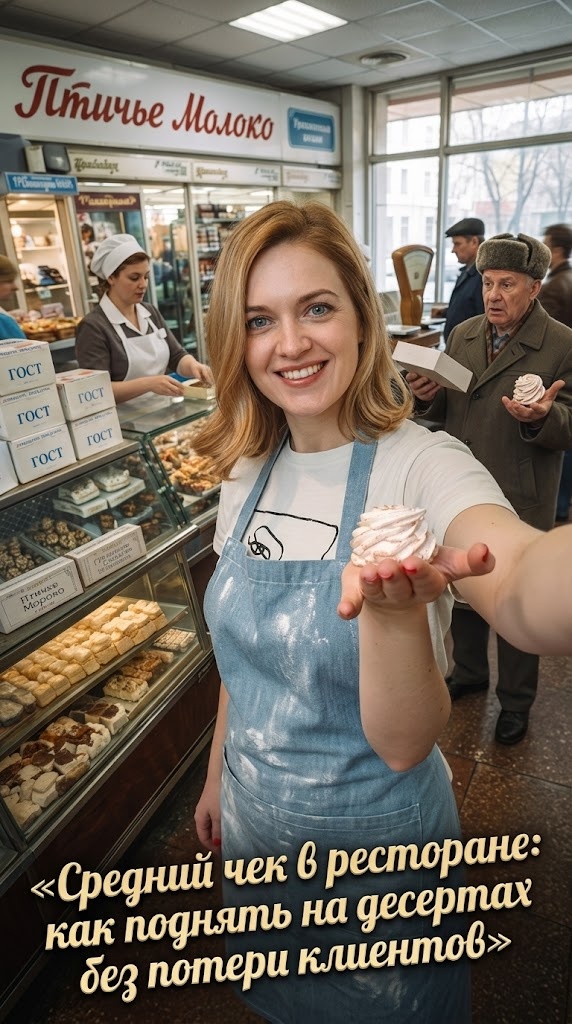    Увеличение выручки ресторана за счет правильной подачи десертов admin