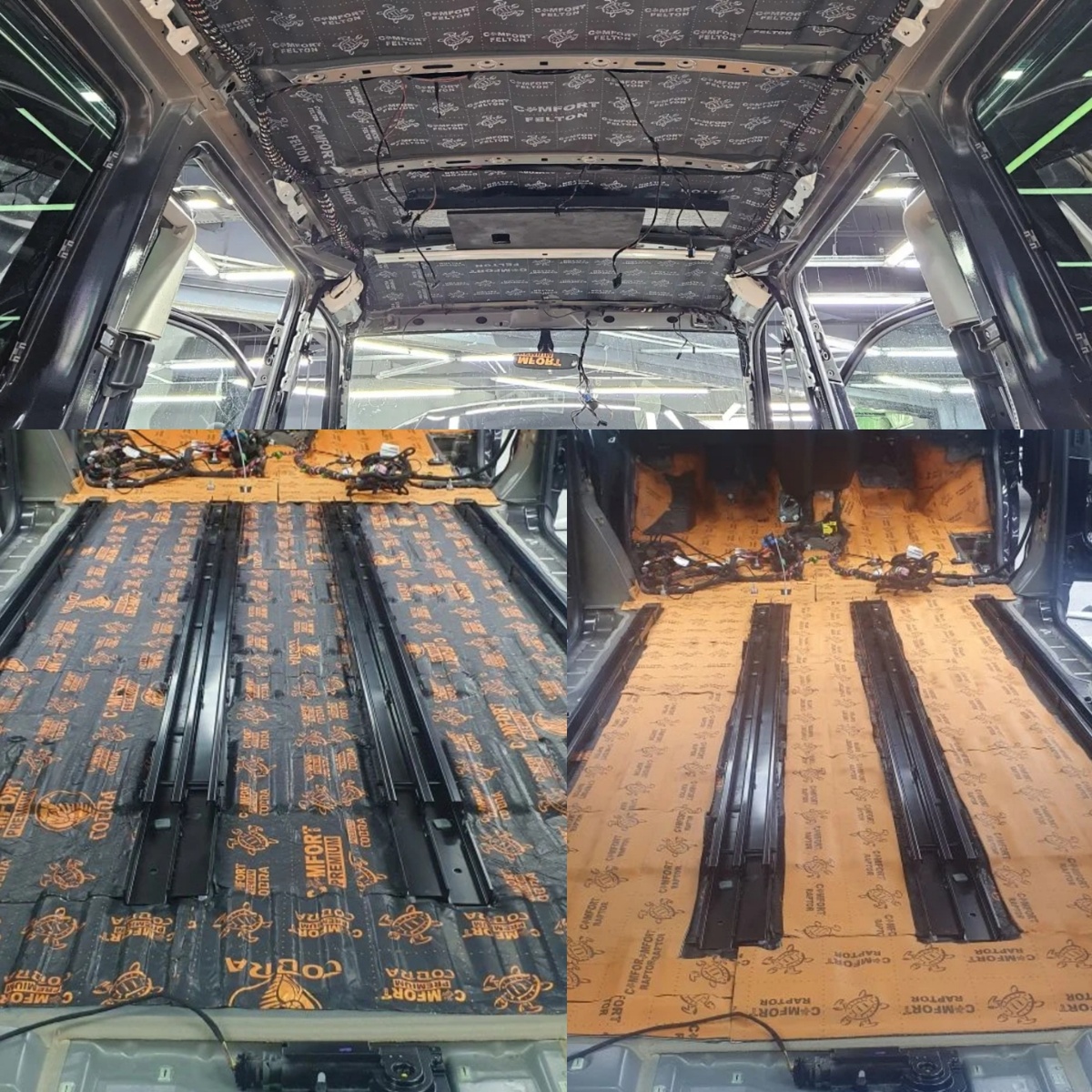 Шумоизоляция vw Multivan 