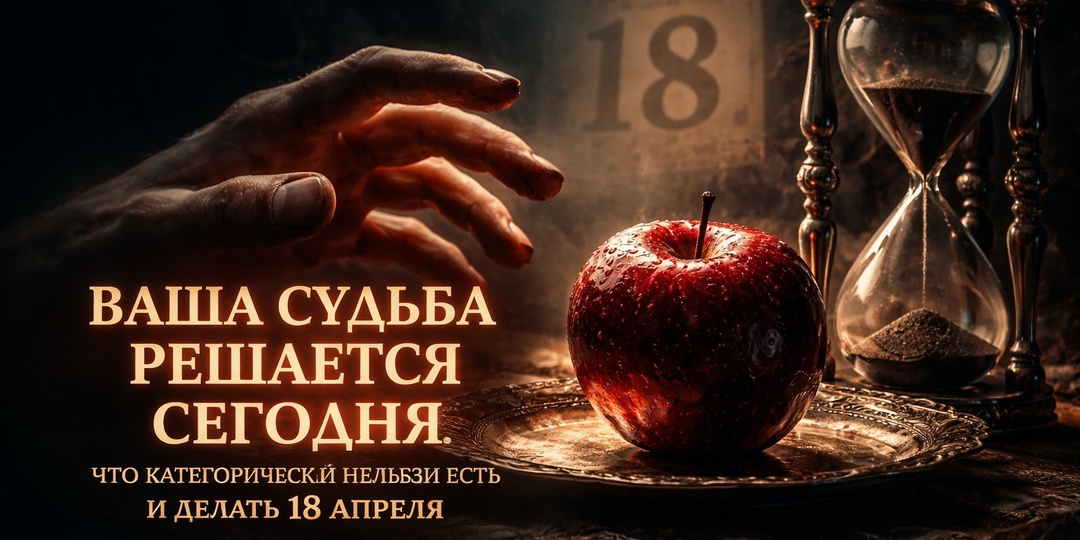 Ваша судьба решается сегодня. Что категорически нельзя есть и делать 18 апреля.