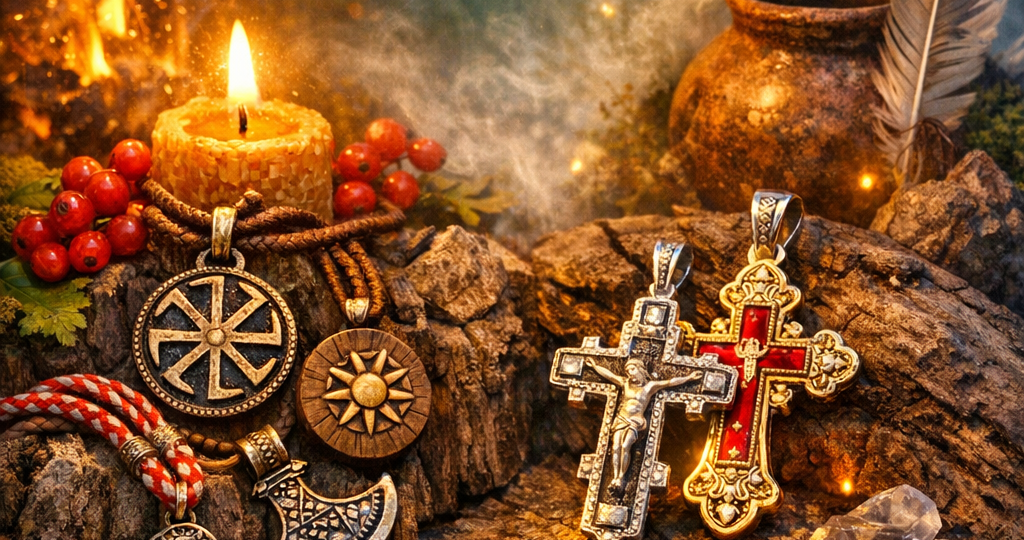 Как обереги превратились в крестики