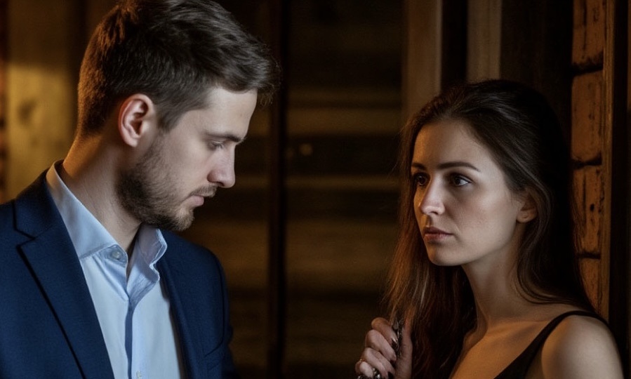 Даша вернулась из командировки посреди ночи, но муж зачем-то закрылся на цепочку изнутри