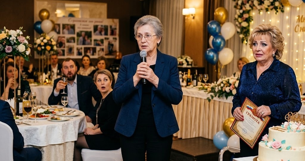 40 лет я делала работу за коллегу, пока она получала грамоты: я не выдержала и выступила на ее празднике