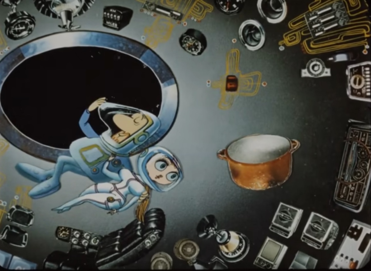 Скриншот автора. Мультфильм "Дарю тебе звезду" (1974). С большим философским смыслом.