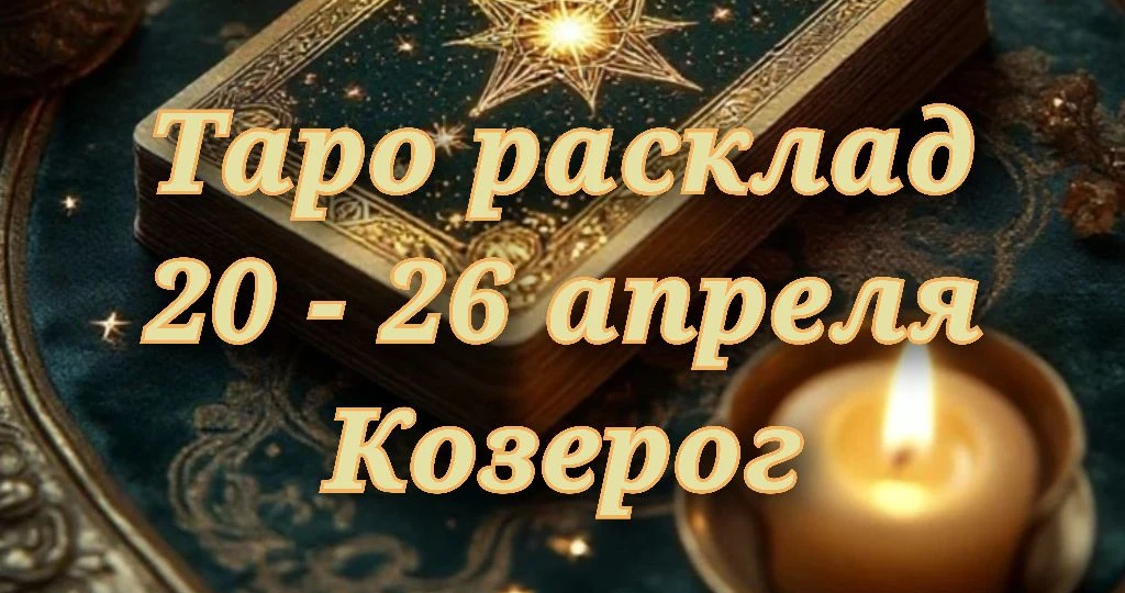 Козероги, ваша неделя с 20 по 26 апреля 2026 года: Огонь Королевы Жезлов, Вода Королевы Чаш и Сталь Королевы Мечей!