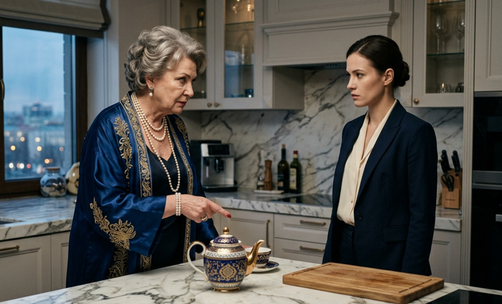 "Чай мне приготовь, простолюдинка" - фыркнула свекровь на невестку