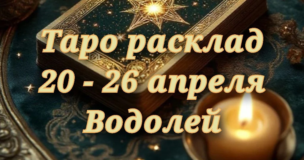 Водолеи, готовьтесь к трансформации! Ваш личный гороскоп Таро на неделю с 20 по 26 апреля 2026 года.