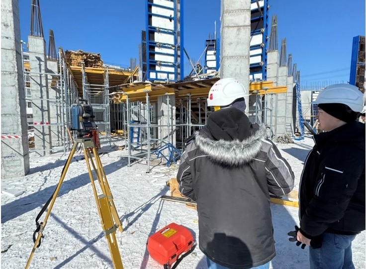 В Якутске возводят второй этаж новой гостиницы