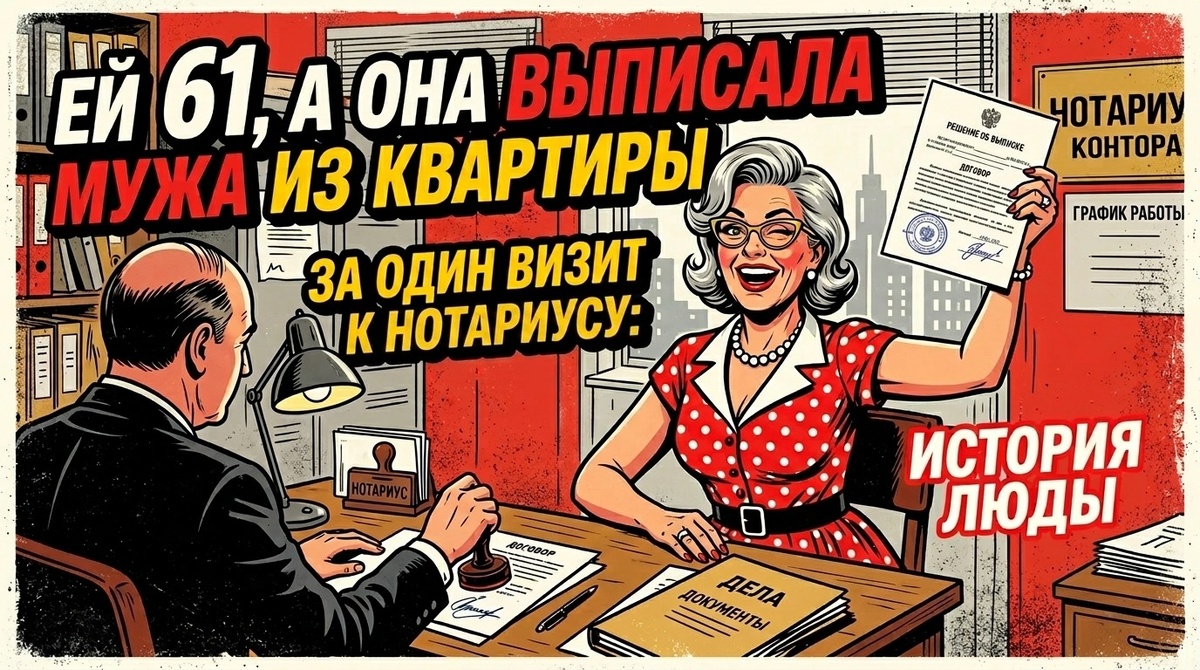 Выписала мужа из квартиры