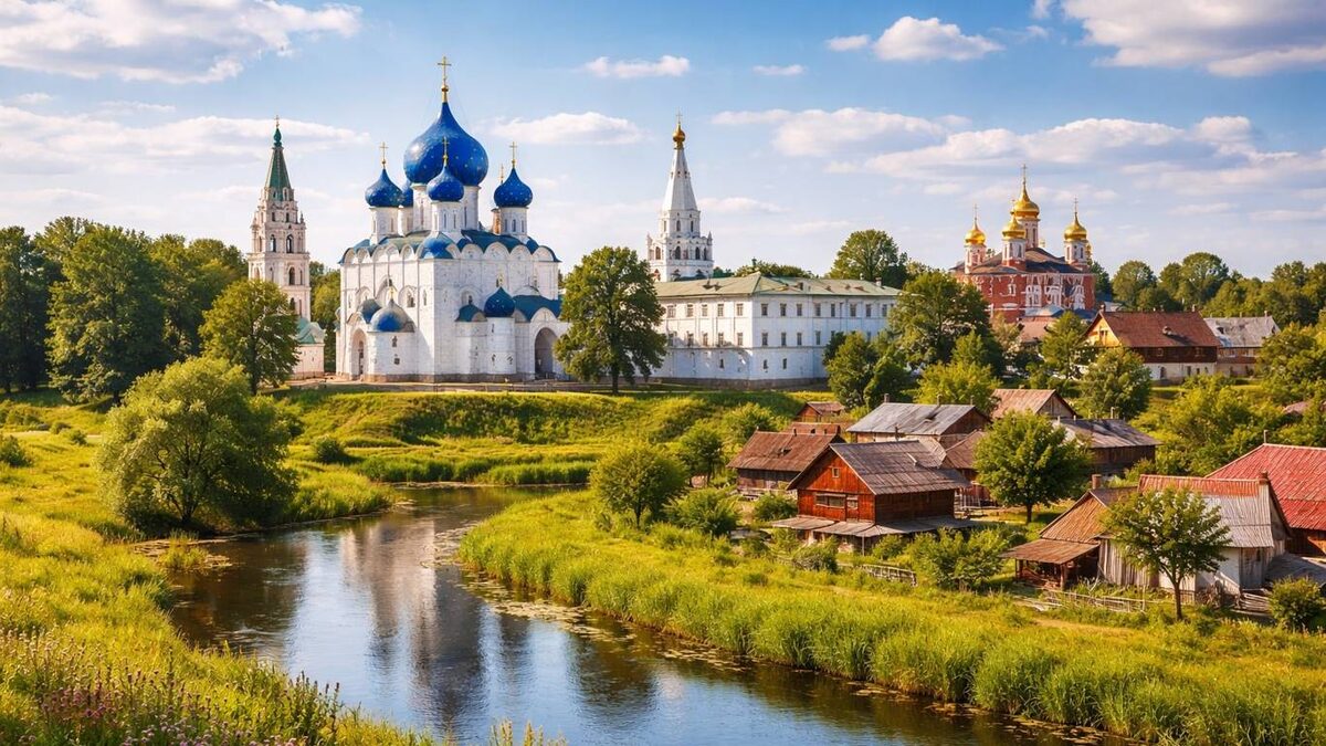 Суздаль - жемчужина Золотого кольца России