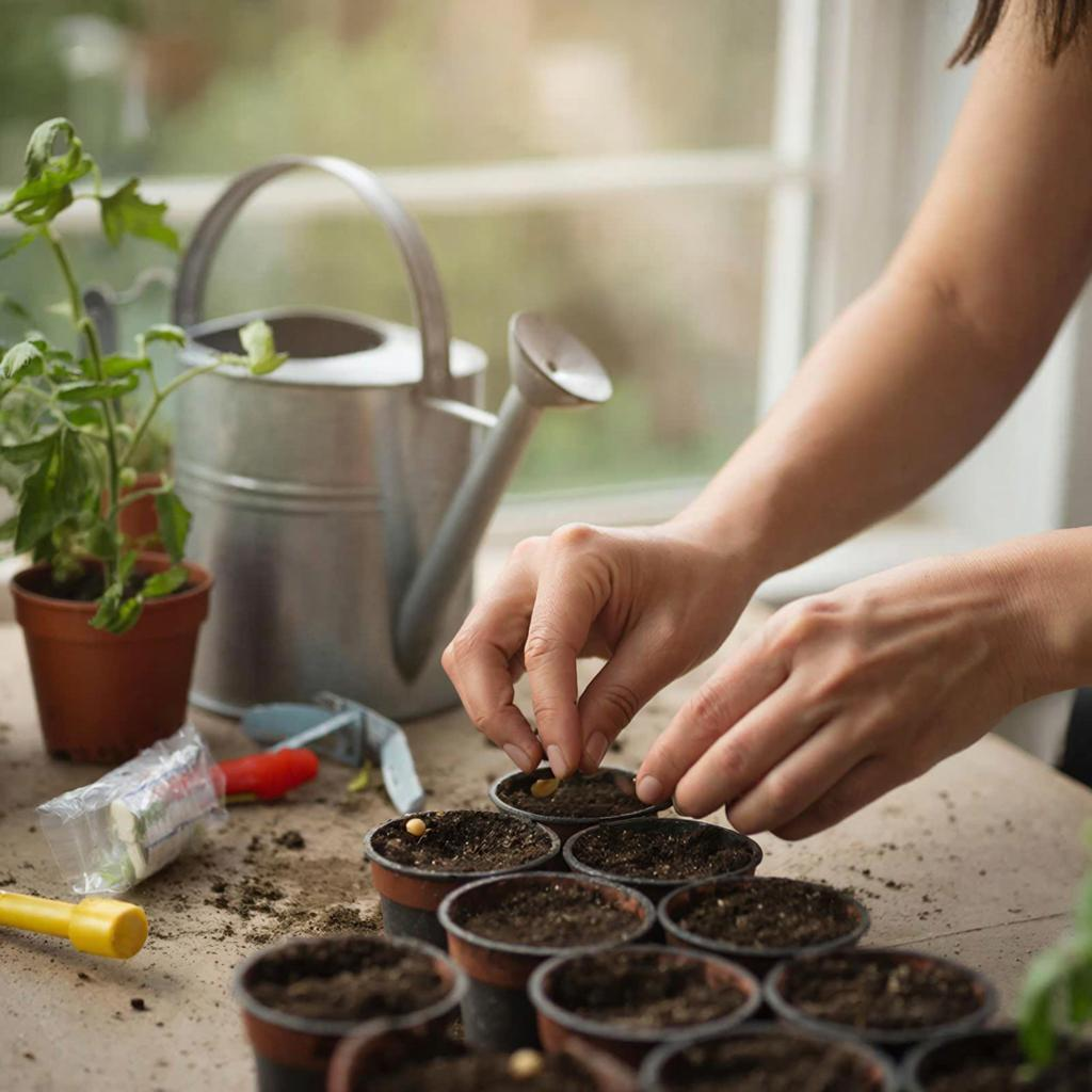 Когда сажать помидоры на рассаду 