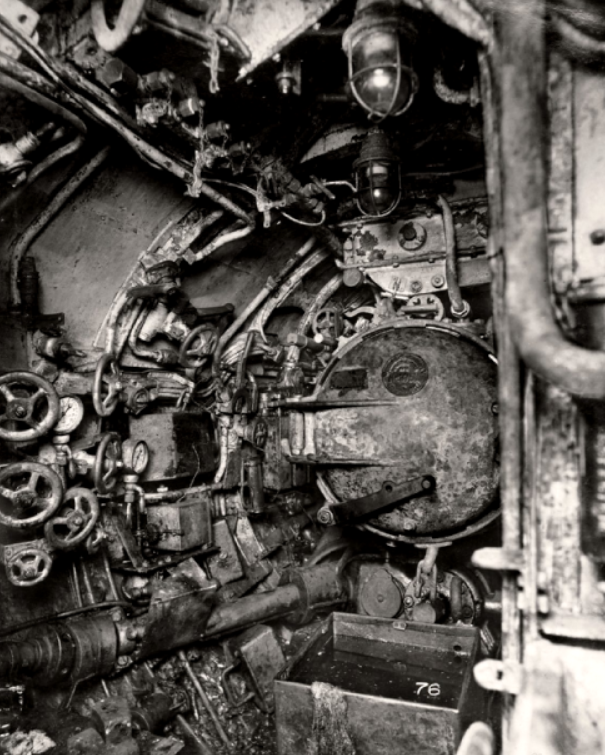 В отсеках немецкой субмарины