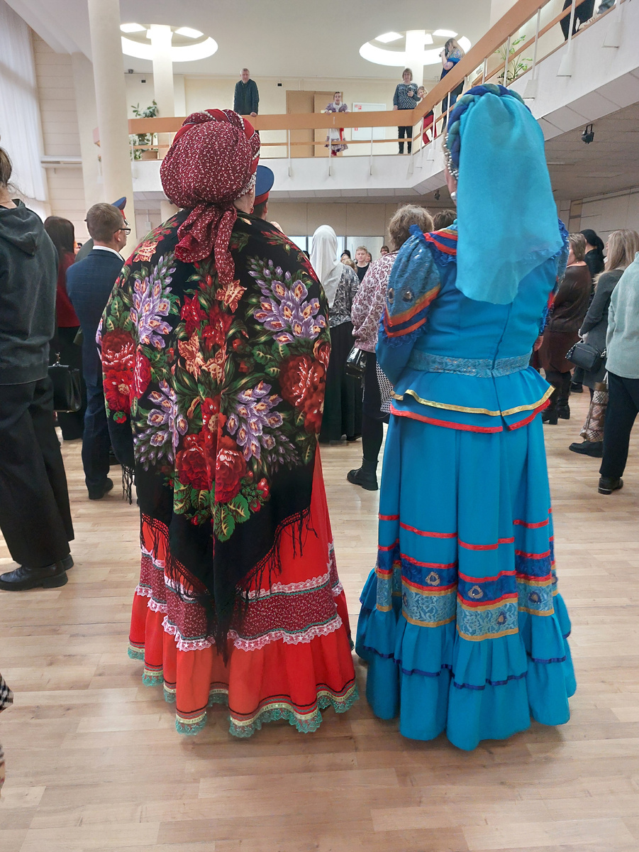  На празднике Масленицы