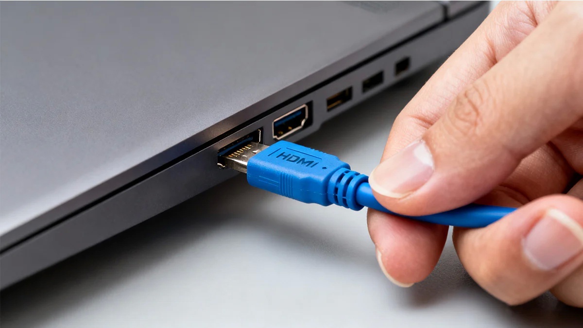    HDMI-порт на ноутбуке / Фото: acemagic.com