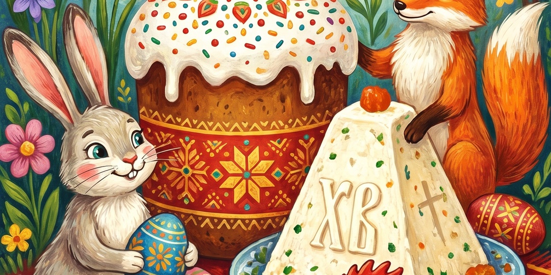 Символы Пасхи в разных странах
