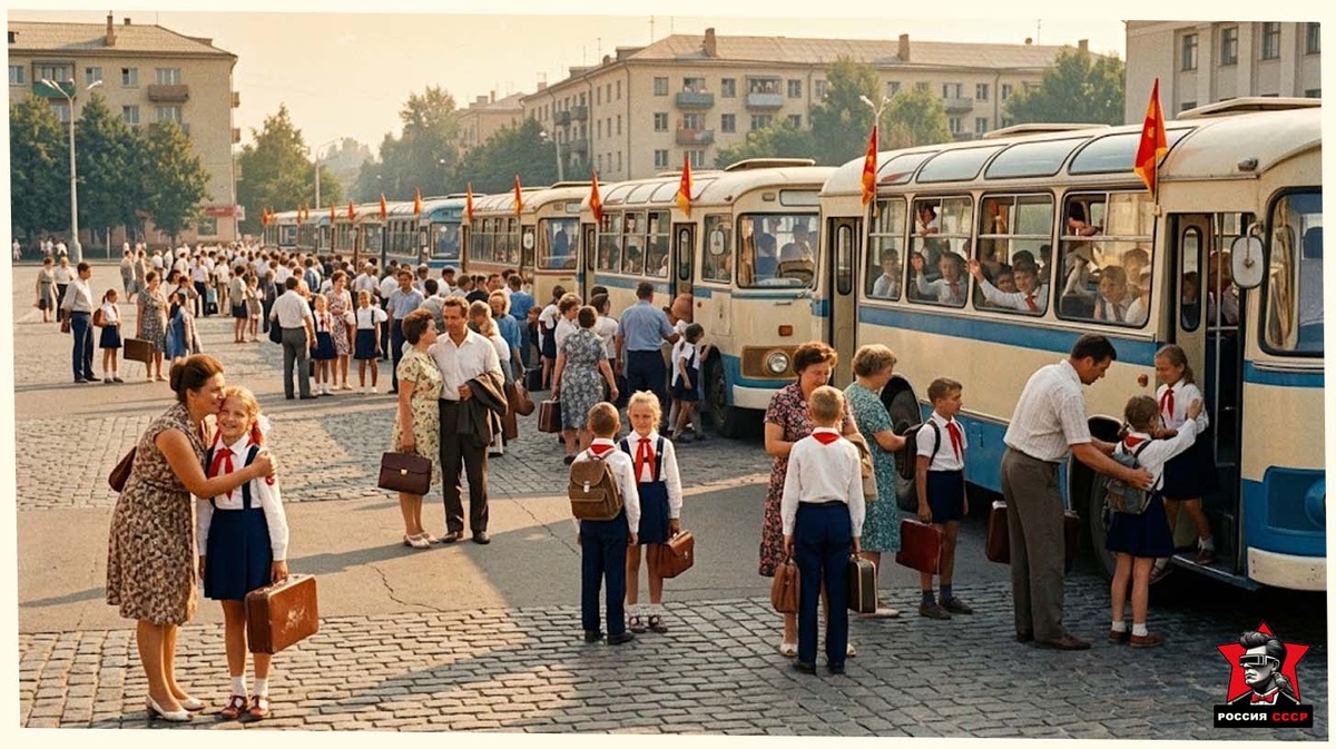 В пионерлагерь