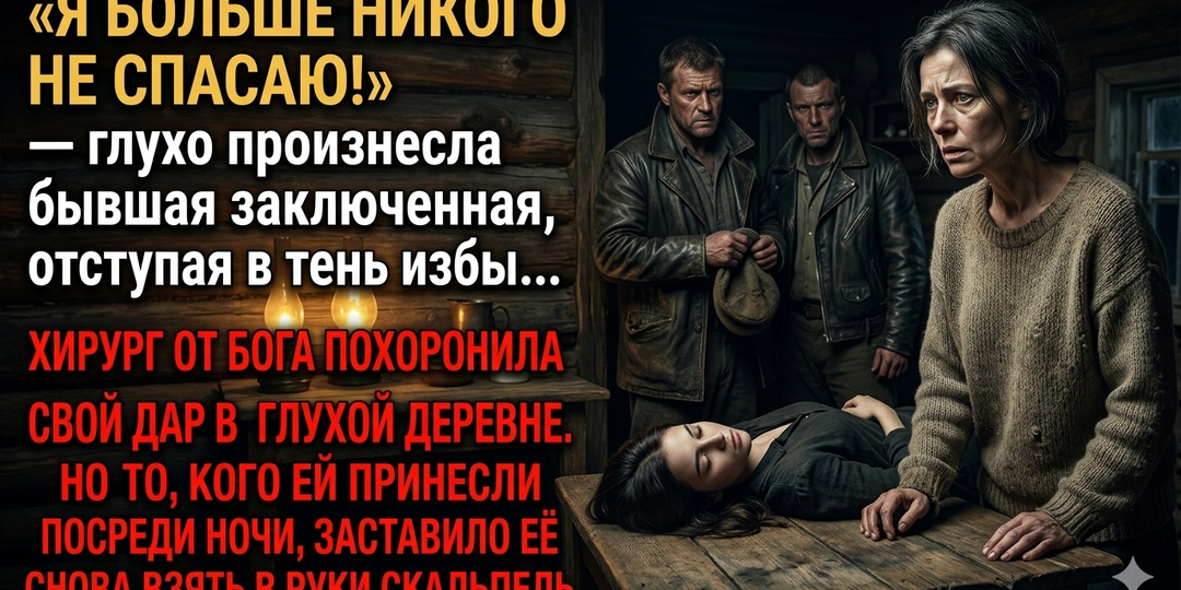 Хирург от Бога сбежала в глухую деревню после страшной ошибки… А едва зечке принесли девушку без чувств, местные пооткрывали рты