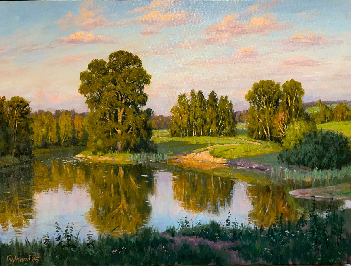 © Андрей Бубенцов. «Ах, лето!». Холст, масло. 45 х 60см. 2023.