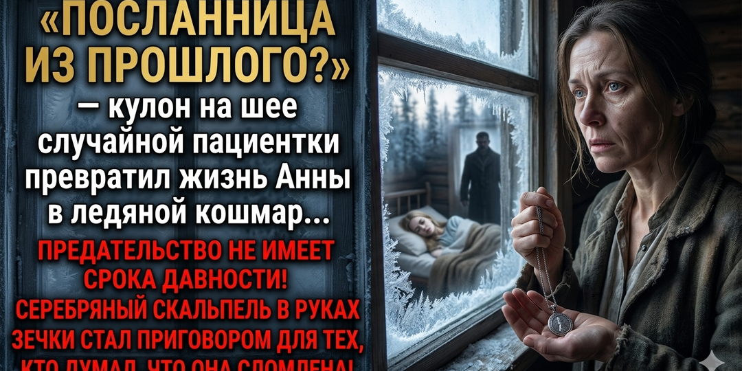 «Откуда это у неё?!» — прошептала врач, сжимая серебряный кулон. Ответ таежного гостя заставил бывшую зечку похолодеть