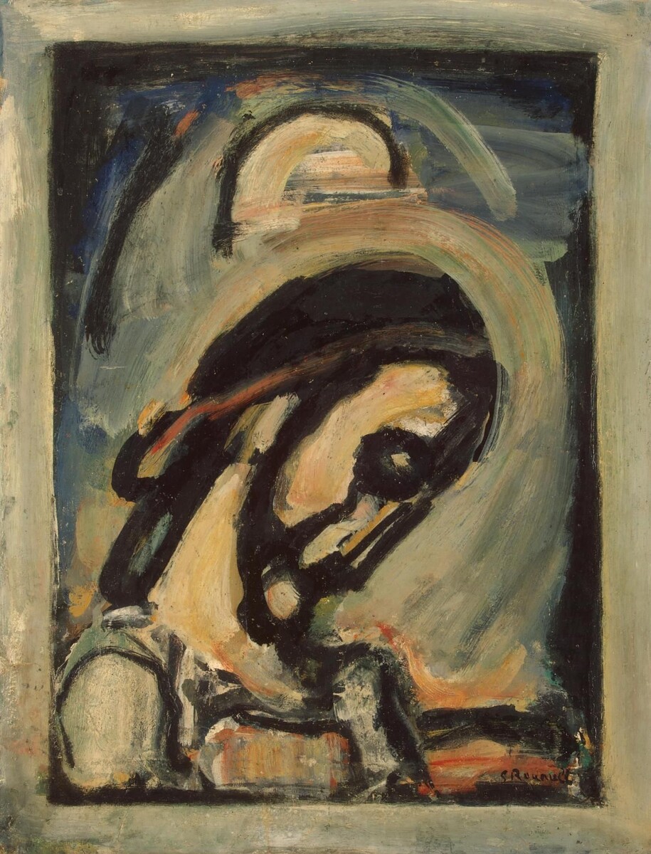 "Голова Христа", 1939 год. Эрмитаж, Санкт-Петербург.
