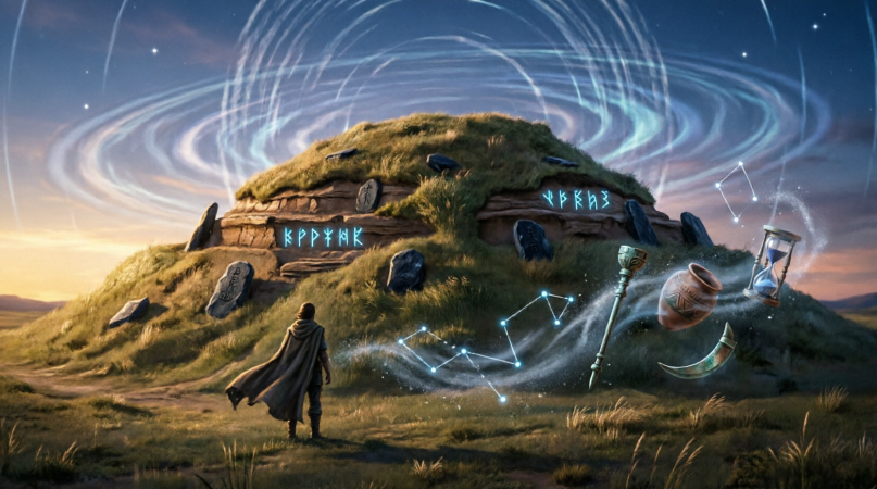 Легенда о кургане Ошад в Майкопе