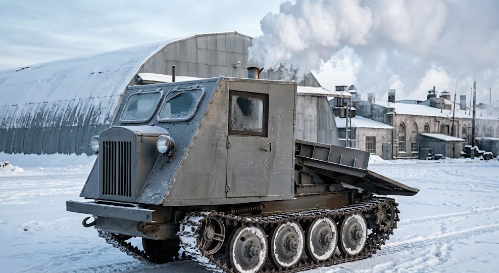 Трактор, от которого пригибались офицеры: советский КТ-12Т с двигателем танка и вертолёта