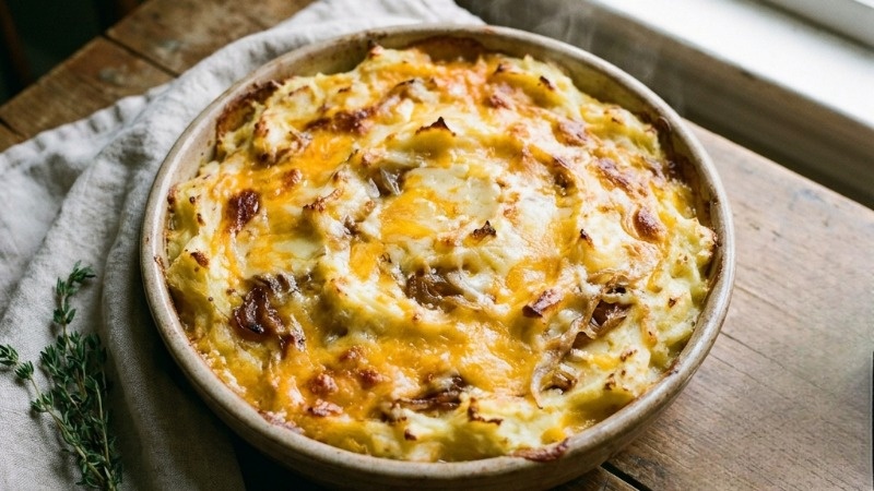 Бабушкина картофельная запеканка