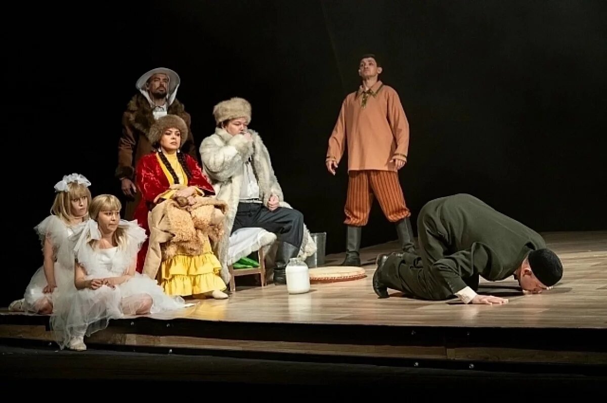    Альметьевский драмтеатр привёз в Уфу девять лучших спектаклей