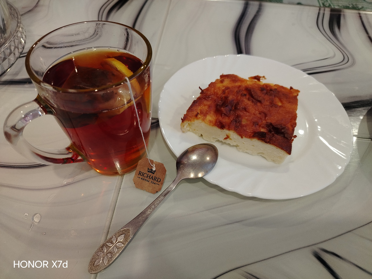 Запеканка с утра/фото автора статьи