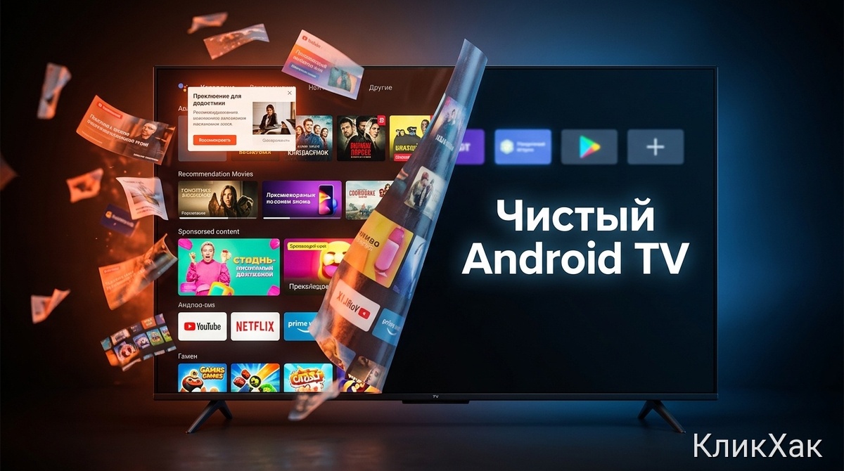 Когда телевизор работает на вас, а не на рекламодателей