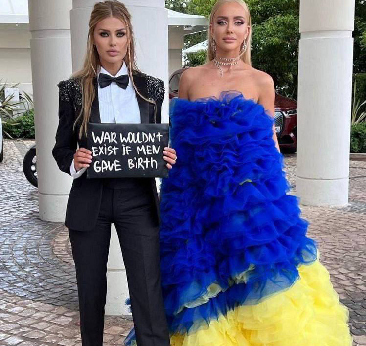   Антивоенная колоборация Бони с украинскими блогерами. Фото: соцсети