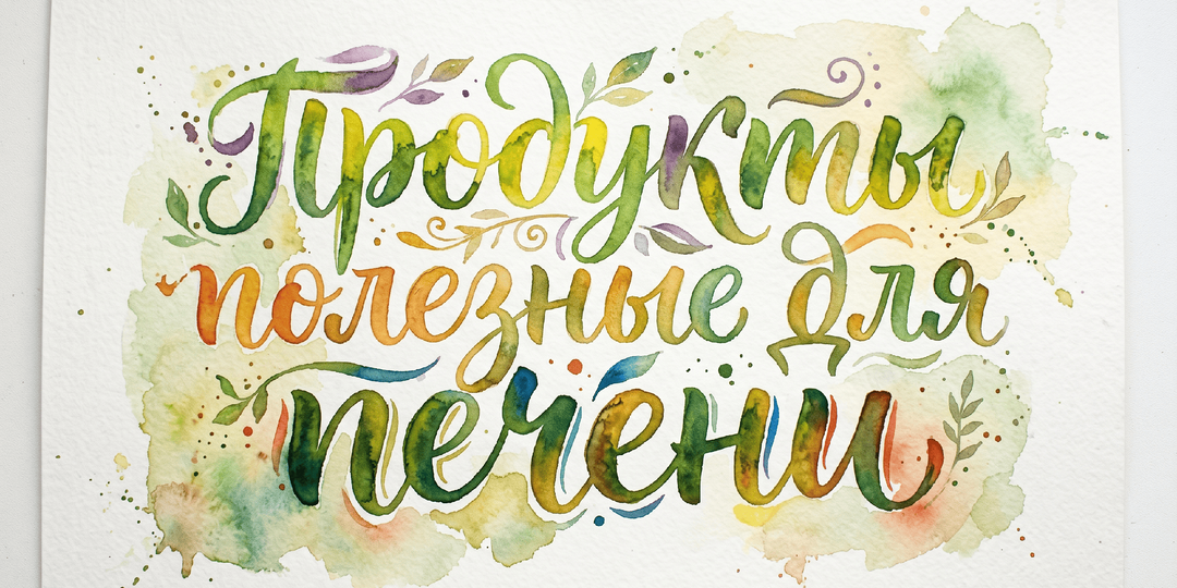 Продукты ПОЛЕЗНЫЕ ДЛЯ ПЕЧЕНИ