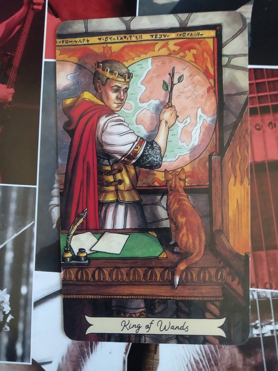 Король жезлов Таро Повседнеыной Ведьмы