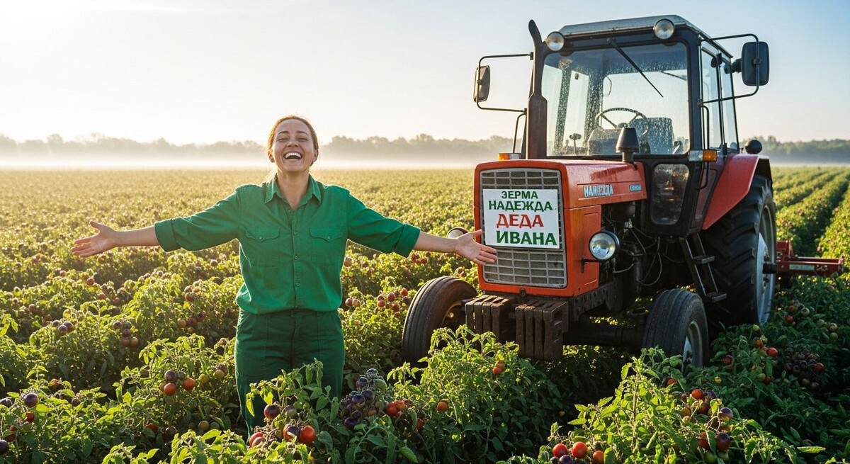    Рассказы и истории - Я променяла IT на ржавый трактор. Что из этого вышло, не поверите!