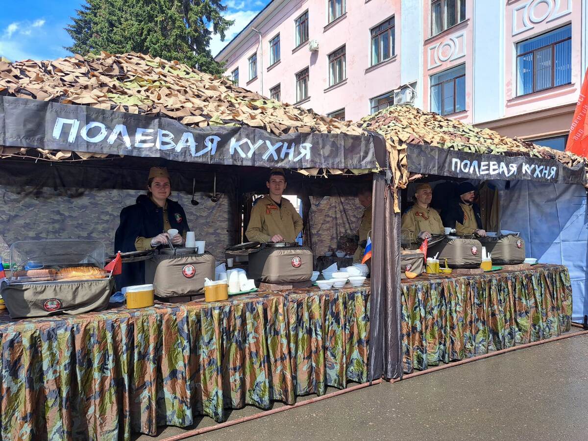 Кейтеринг с полевыми кухнями на мероприятие.